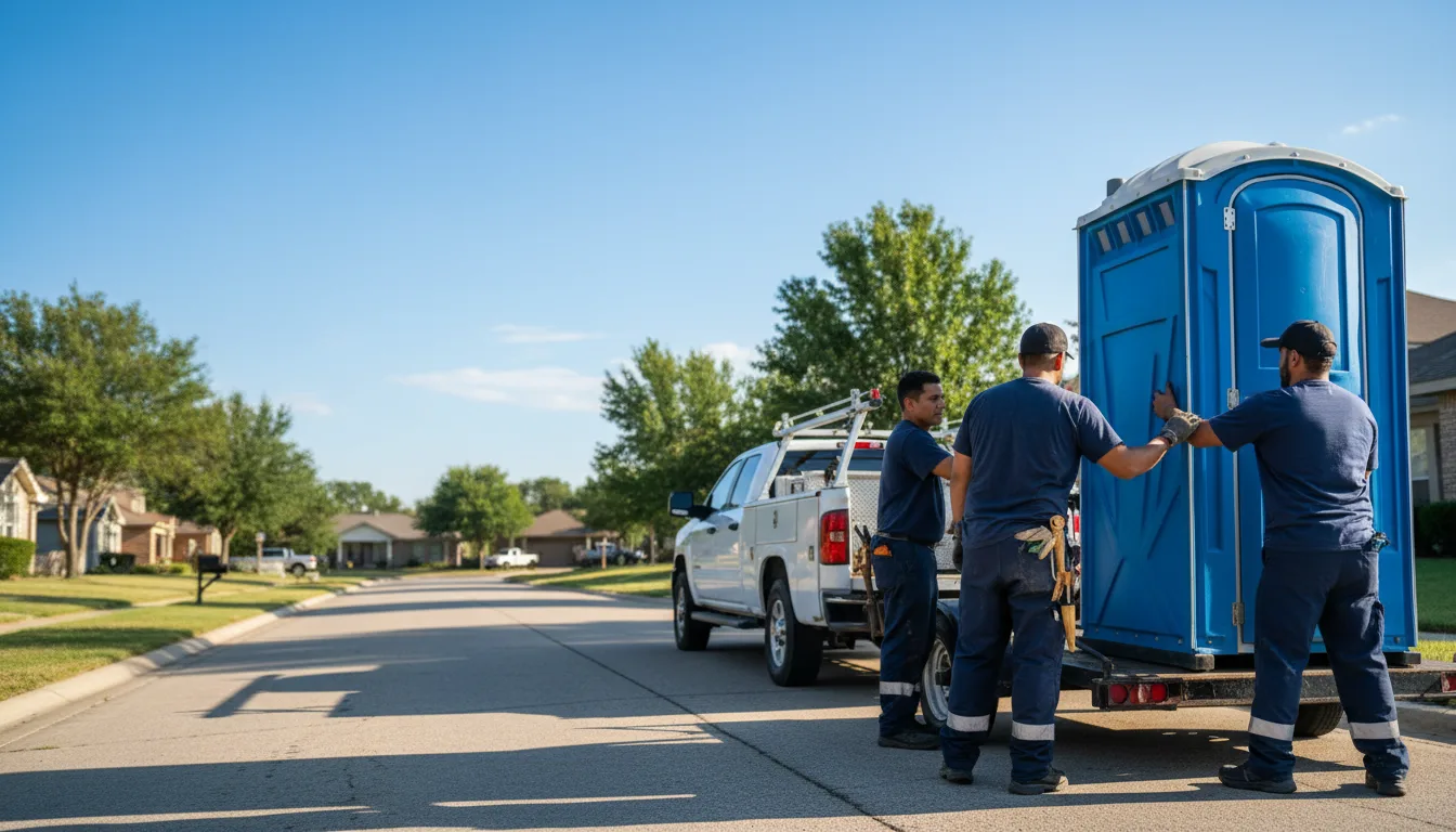 Portable Toilet Rental in Winnsboro, TX near me
